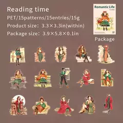 Romantic Life - Stickers Chicas, Urban Scene - comprar online