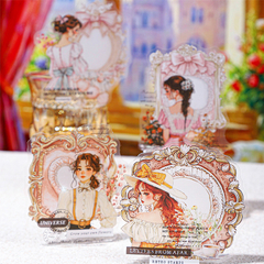 Diary Series Vintage Girls - Stickers PET - comprar online