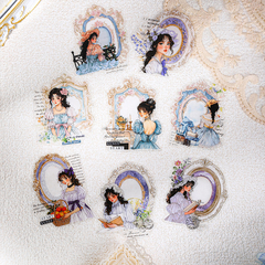 Diary Series Vintage Girls - Stickers PET en internet
