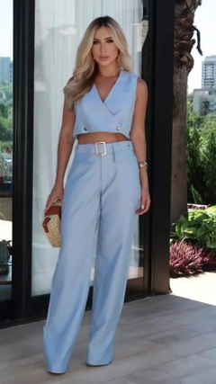 Conjunto Cropped e calça - loja online