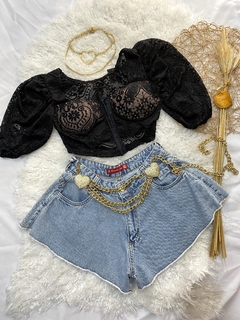 CROPPED em Renda
