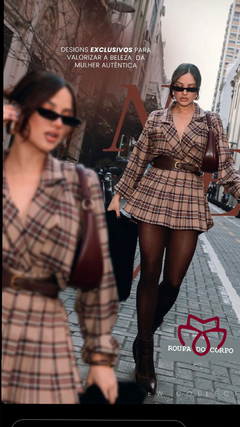 SHORT SAIA PLISSADA