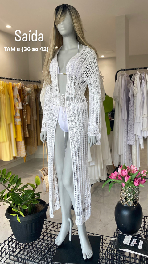 Saida de banho longa