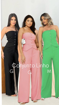 Conjunto colete e calça