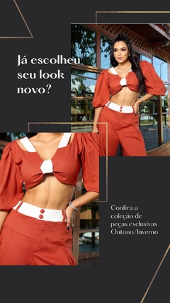 Conjunto com calça - comprar online