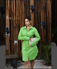 VESTIDO CHAMISE CURTA