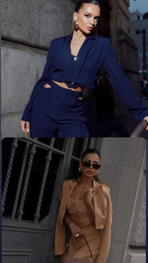 BLAZER CROPPED ALFAITARIA