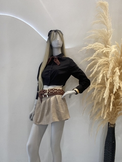 SHORT SAIA PLISSADA - loja online