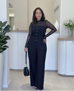 Conjunto colete e calça - loja online