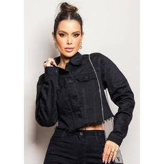Jaqueta Cropped Jeans