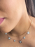 Choker Trevo Maya Aço Inox