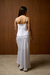 Saia Cetim Camila Midi Off White na internet