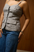 Calça Jeans Wide Leg Escura na internet