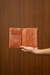 Porta Passaporte Metallic Orange - comprar online