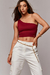 Cropped Margaret Cranberry - Calin Concept