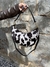 Bolsa Charlotte Cow Print Black - loja online