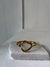 Bracelete Orgânico Dourado - Calin Concept