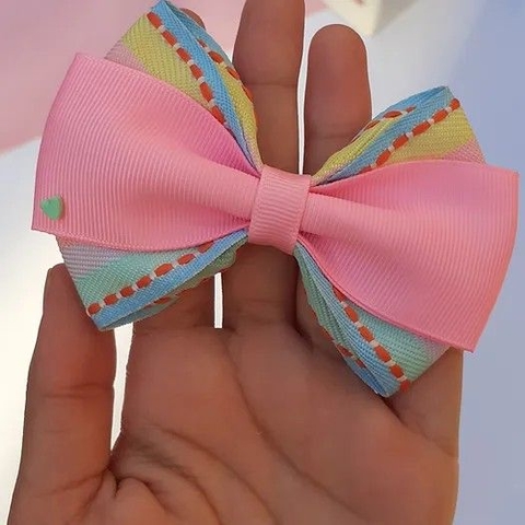 Laço Aurora Arco-íris