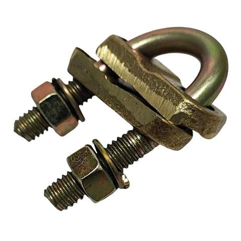 Grampo De Aterramento Duplo Para 70mm á 120mm