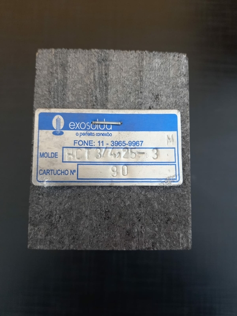 Molde Cadinho HCT 3/4.70 - 3 - Exosolda