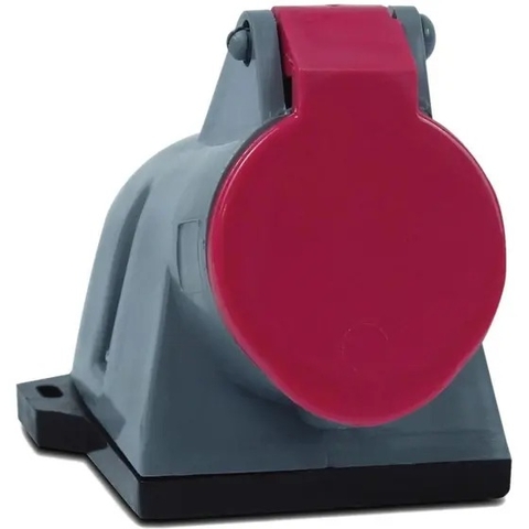 TOMADA INDUSTRIAL S-4006 16A 380/440V 4P SOBREPOR VM - STECK