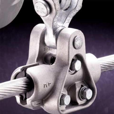 GRAMPO SUSPENSÃO MULTIPLEX AT 10KN CABOS ATÉ 120MM²