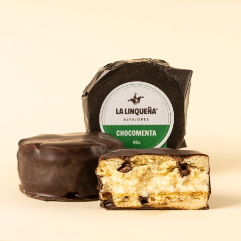 El Alfajor Chocomenta de La Linqueña 