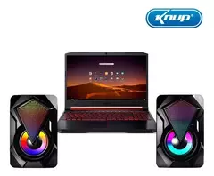 Caixa de som para PC/Notebook 6W KP-RO800 - Knup - Insane Electronics