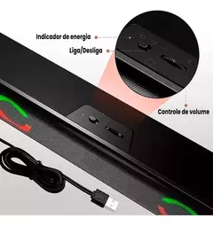Caixa de Som para PC/Notebook 6W KP-RO802 - Knup - loja online
