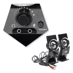 Imagem do Mini Caixa de Som para PC/Notebook 12W KP-7024 - Knup