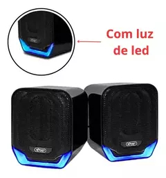 Caixa de som para PC/Notebook 12W KP-RO823 - Knup - Insane Electronics