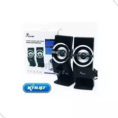 Mini Caixa de Som para PC/Notebook 12W KP-7024 - Knup
