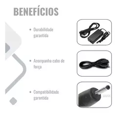 Imagem do Fonte Carregador para Notebook Asus 19V 2.1A 2.5x 0.7mm KP-519A - Knup