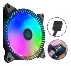 Cooler para Gabinete e CPU com LED 1500RPM G-VR339 - Revenger