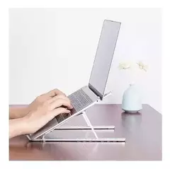 Suporte Ergonômico para Notebook e Tablet Metal MTG-086 - Tomate - Insane Electronics