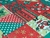 TNT Estampado Mewi - Natal Verde e Vermelho Metro - loja online