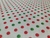 Feltro Poá Bolinhas Verdes e Vermelhas 48 x 70 cm na internet