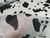 TNT Estampado Mewi Animal Preto e Branco, Vaca, Dálmata Metro - comprar online