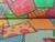 Imagem do TNT Estampado Mewi Xadrez Patch Retalho Neon Brilha na Luz Negra Metro