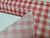 TNT Estampado Supper Xadrez Vermelho com Branco Metro - comprar online