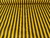 TNT Estampado Mewi Listrado Preto com Amarelo Abelinha Metro - comprar online