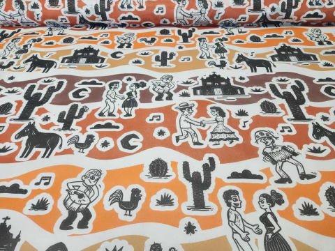 TNT Estampado Dexa Cordel Festa Metro