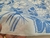TNT Estampado Supper Floral Flor do Lilo Azul Metro - loja online