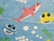 TNT estampado Mewi - Five Shark Azul Metro na internet