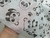 TNT Estampado Mewi Ursinho Panda Preto e Branco Metro - loja online
