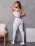 Look Fitmoda com Calça Cintura Alta e Cropped com Bojo Zero Transparência na internet