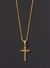 CORRENTE MASCULINA FOLHEADA 18k + PINGENTE - loja online