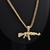CORRENTE MASCULINA FOLHEADA 18k + PINGENTE na internet