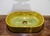 Cuba oval Retro Dourada e saboneteira Concha Dourada