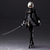 2B Nier Automata 26cm EDIÇÃO DE LUXO - Play Arts - Action Figure - comprar online